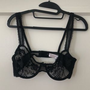 Black Lacy Bra